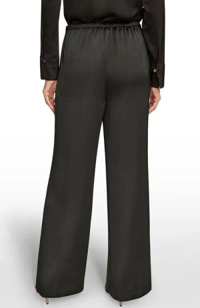 Donna Karan Women's Pleat Wide Leg Pull-on Pants In Multi