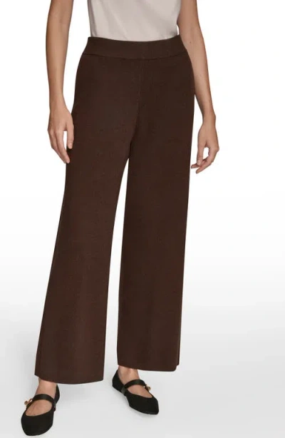 Donna Karan Women's Pull-on Sweater Pants In Animal Print