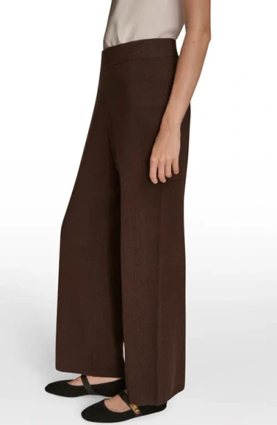 Donna Karan Women's Pull-on Sweater Pants In Animal Print