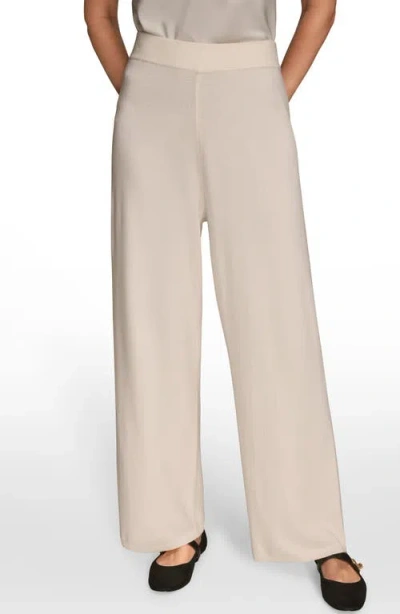 Donna Karan Women's Pull-on Sweater Pants In Animal Print