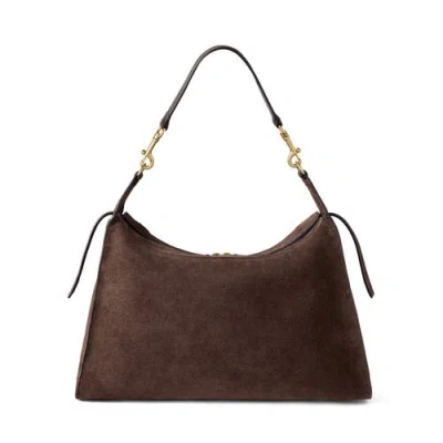 Mulberry Roxanne Shoulder Bag Chocolate In Brown