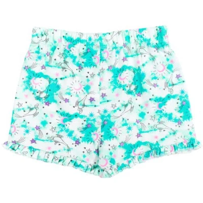 Disney T-shirt & French Terry Shorts Set In Animal Print