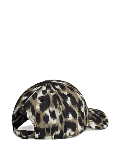 Fusalp Leopard-print Baseball Cap In Multi