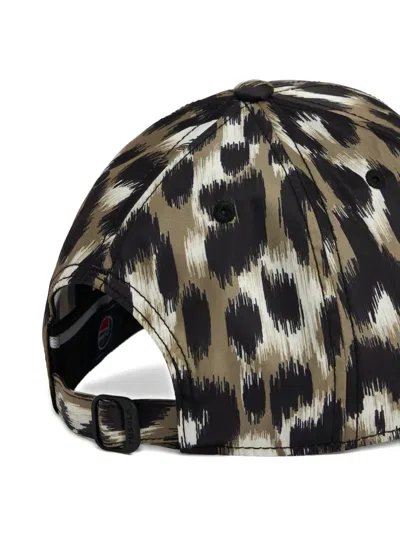 Fusalp Leopard-print Baseball Cap In Multi