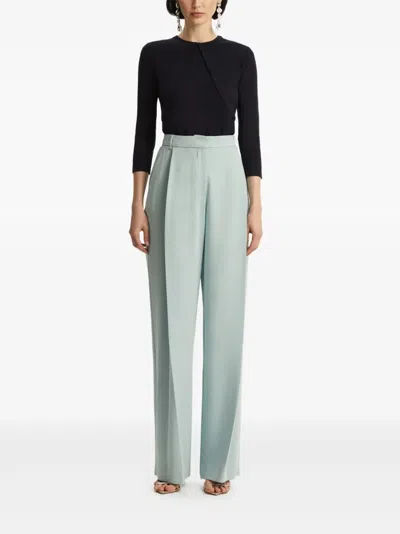 Oscar De La Renta Wool-blend Bolero In Black