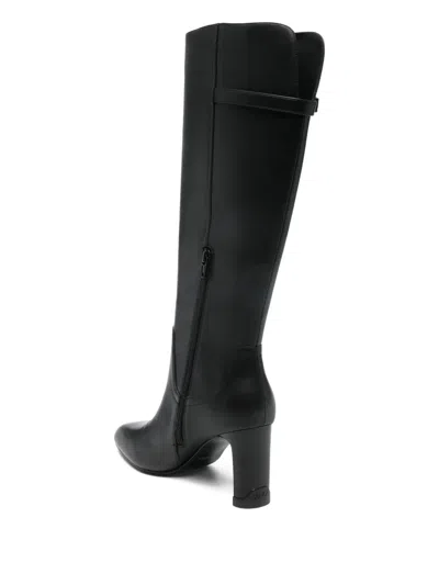 Liu •jo Knee-high Boots With Pointed Toe In Black