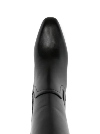 Liu •jo Knee-high Boots With Pointed Toe In Black