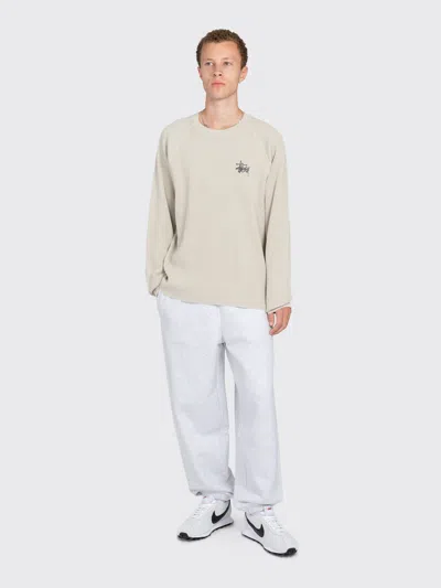 Stussy Raglan Thermal Basic Stock In Neutral