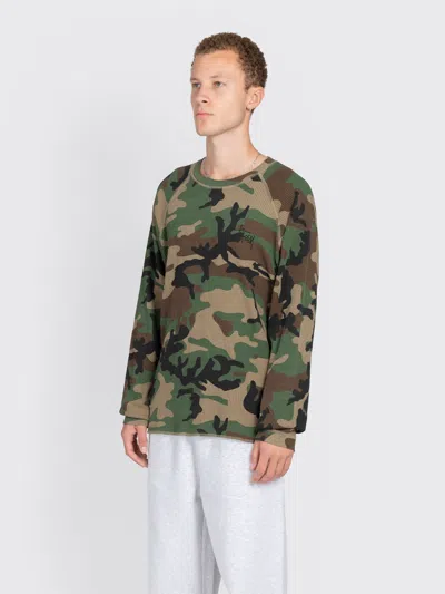 Stussy Raglan Thermal Basic Stock In Multi