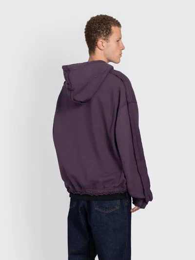 Umbro X Slam Jam Spycam Masked Zip Hoodie In Purple