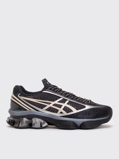 Asics Gel Kinetic Fluent Sneakers With Textured Upper And Sculpted Design In Black