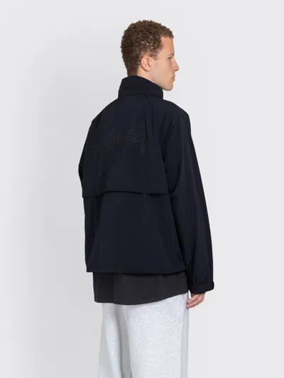 Stussy Warm Up Jacket In Black