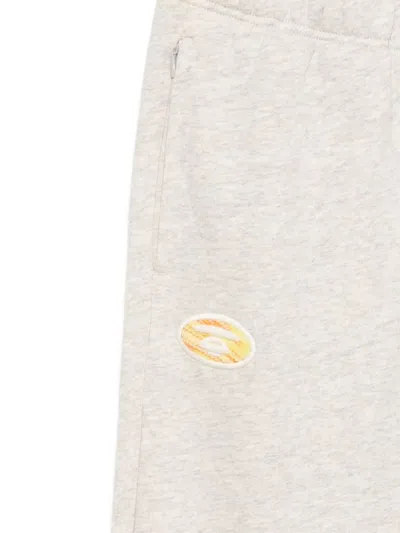 Aape By A Bathing Ape Logo-embroidered Track Pants In Neutral