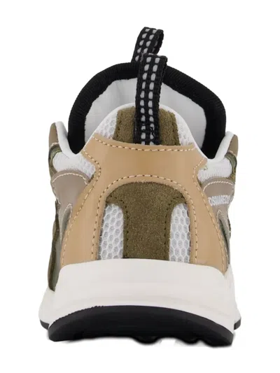 Dsquared2 Bubble Suede Sneakers In Multi