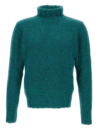 Customer Lovers Turtleneck Wool Sweater In Green