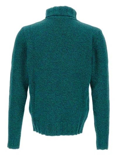 Customer Lovers Turtleneck Wool Sweater In Green
