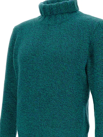 Customer Lovers Turtleneck Wool Sweater In Green