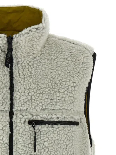 Gramicci Reversible Sherpa Gilet Multicolor In Gray