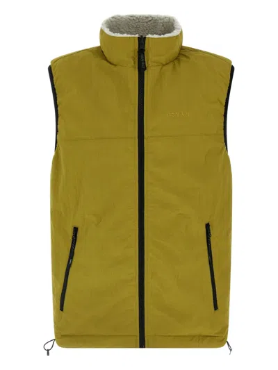 Gramicci Reversible Sherpa Gilet Multicolor In Gray