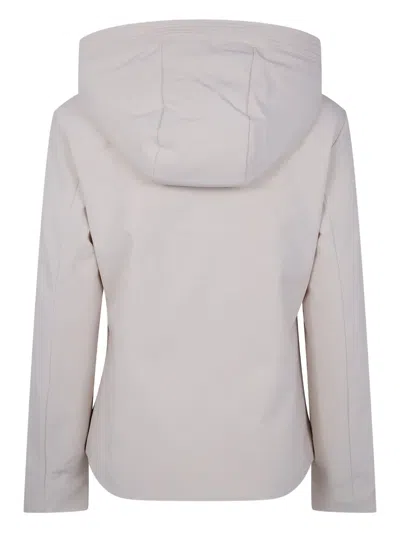 Woolrich Firth Down Short Parka In Neutral