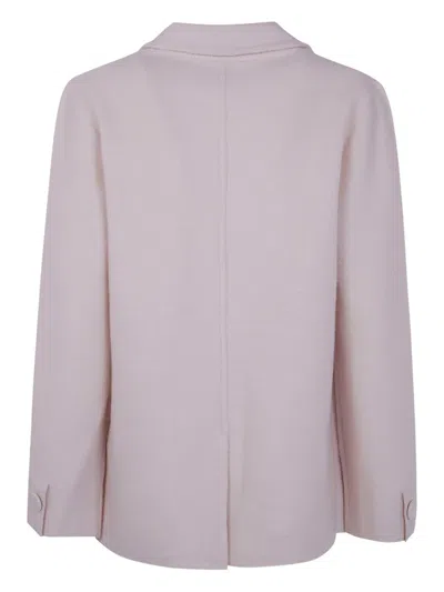 Blugirl Oversized Knit Jacquard Jacket In Pink