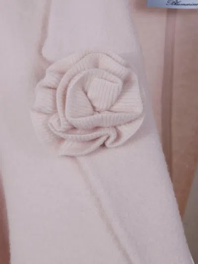 Blugirl Oversized Knit Jacquard Jacket In Pink