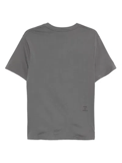 Frame Logo-print T-shirt In Gray