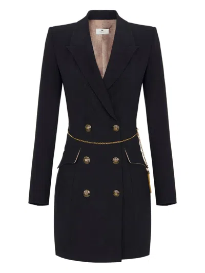 Elisabetta Franchi Dress In Black