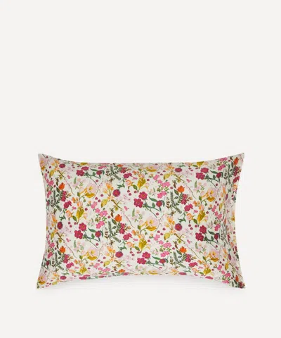 Liberty Heidi Silk Pillowcase In Multi