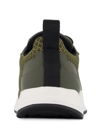 Dsquared2 Mesh-panelled Lace-up Sneakers In Green