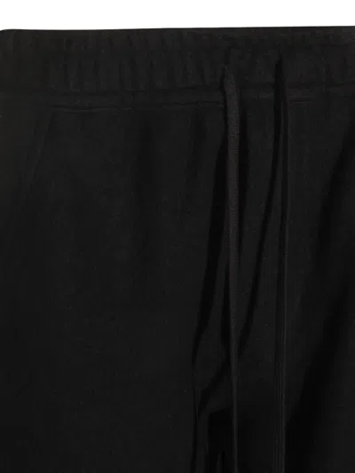 Thom Krom Drawstring Wool Trousers In Black