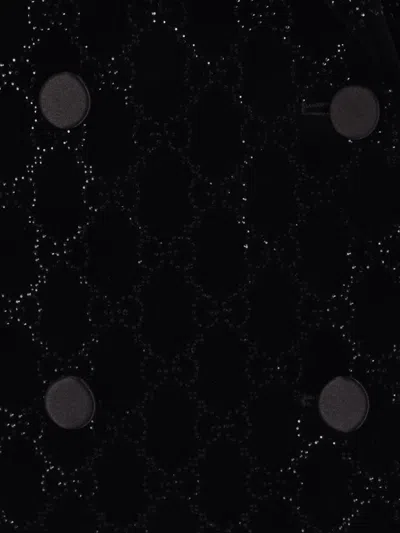 晶饰丝绒西装夹克