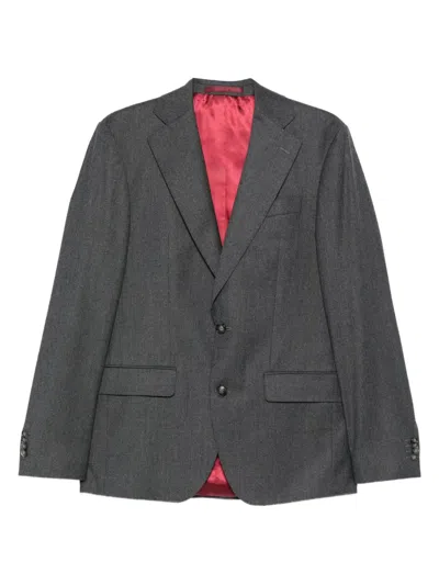 单排扣西装夹克