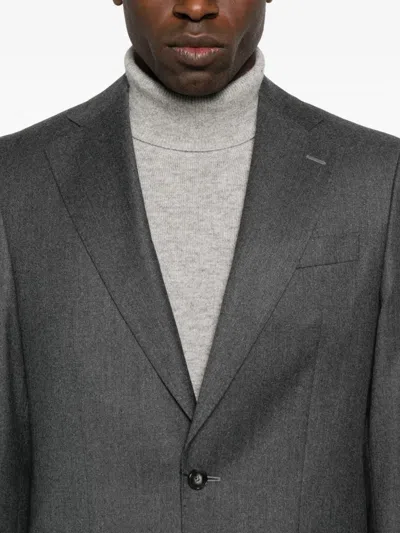 单排扣西装夹克