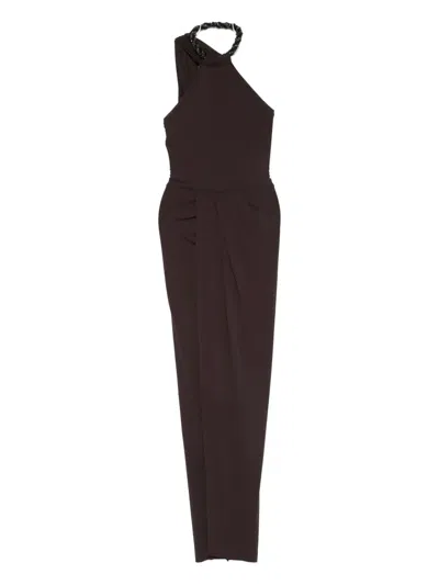 不对称中长连衣裙