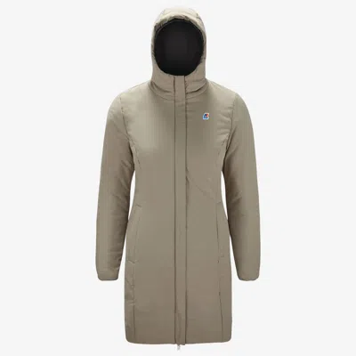 K-way Charlene Warm Reversible In Green