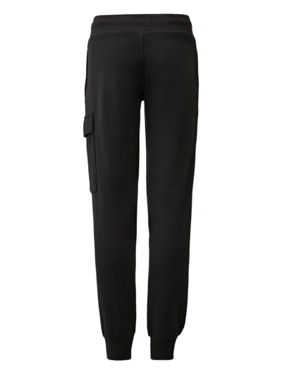 C.p. Company Cargo-pocket Sweatpants In Black