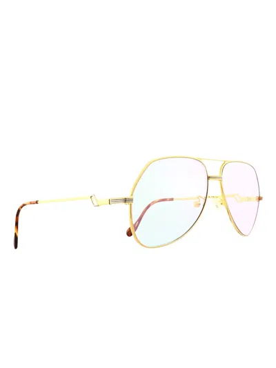 飞行员镜框太阳眼镜