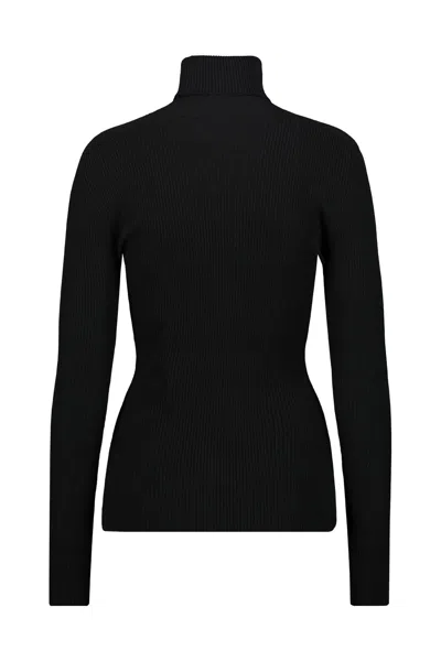 Wardrobe.nyc Matte Turtleneck In Black