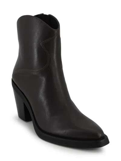 Ash Contemporary Short Leather Ankle Boots In Multi