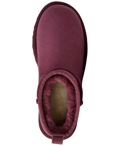 Ugg Classic Ultra Mini Ankle Boots In Multi