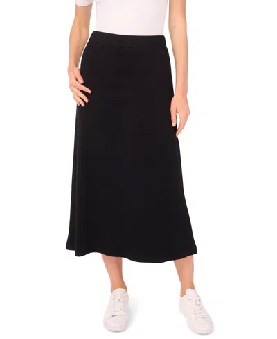 Vince Camuto Women's Knit Pull-on Maxi Skirt In Black