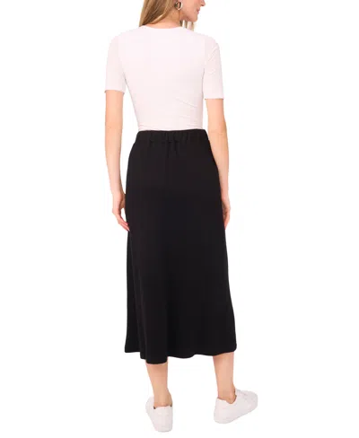 Vince Camuto Women's Knit Pull-on Maxi Skirt In Black