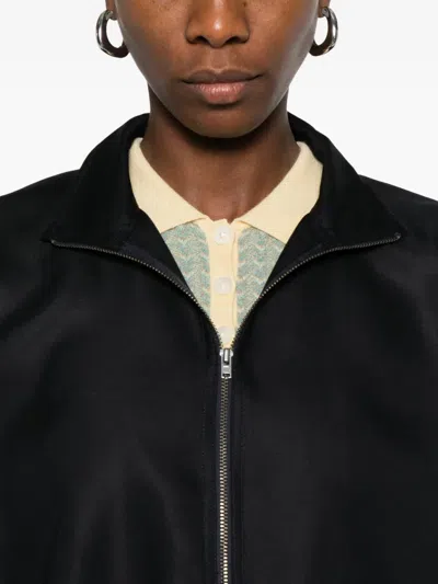 Sofie D'hoore Carracci Tropical Wool Shirt In Black