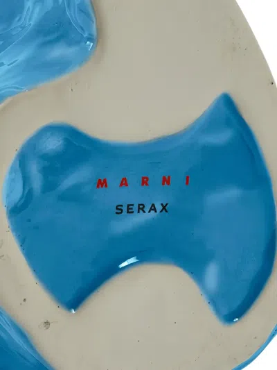 Serax Owl Vase In Blue