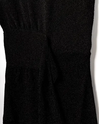 Lanvin Fitted Black Evening Dress In Black