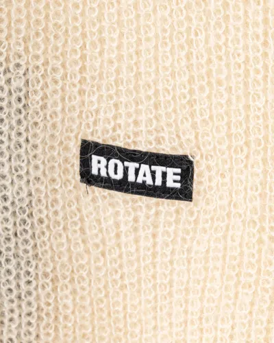 Rotate Birger Christensen Rotate Sweaters Beige In Sand