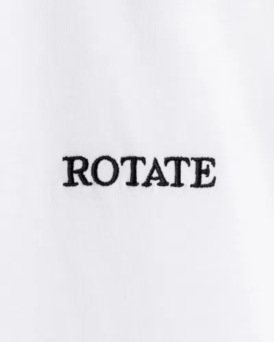 Rotate Birger Christensen Rotate T Shirts And Polos White In White