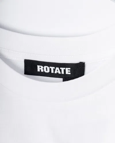 Rotate Birger Christensen Rotate T Shirts And Polos White In White