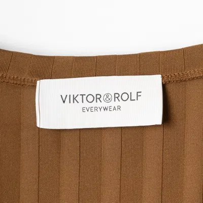 Viktor & Rolf Dresses Brown In Multi